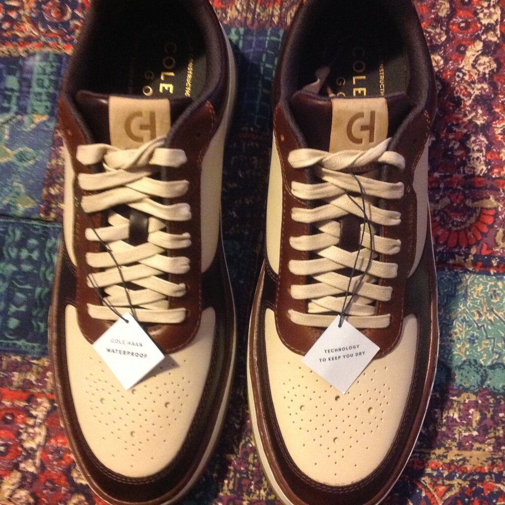 Cole Haan Men's GrandPro Crossover (Golf) Waterproof Leather Shoes - 11.5M - NIB - Picture 1 of 9